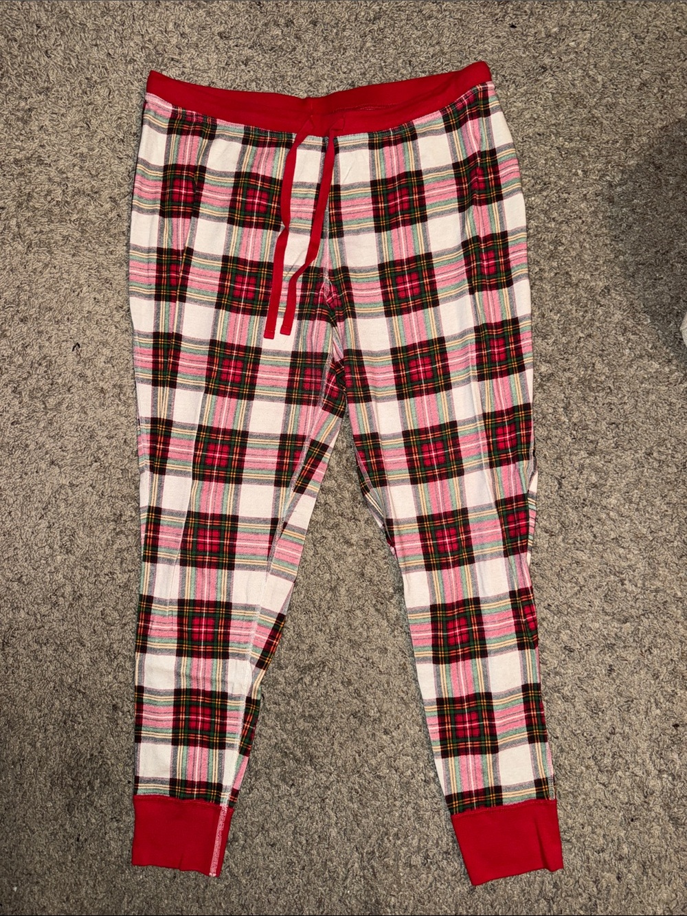 🖤Hanna Andersson Holiday Red Plaid Women’s Pajama pants size XL🖤